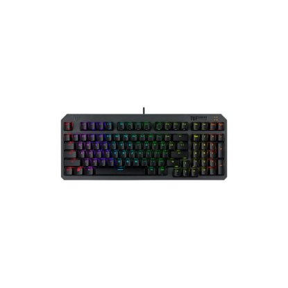 Tipkovnica ASUS TUF Gaming K3 Gen II, RGB, mehanička, optički switch, US/HR Layout, crna, USB
