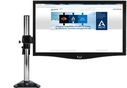 Stalak za monitor ARCTIC Z1 Gen3, stolni nosač, za 1 monitor, do 49"
