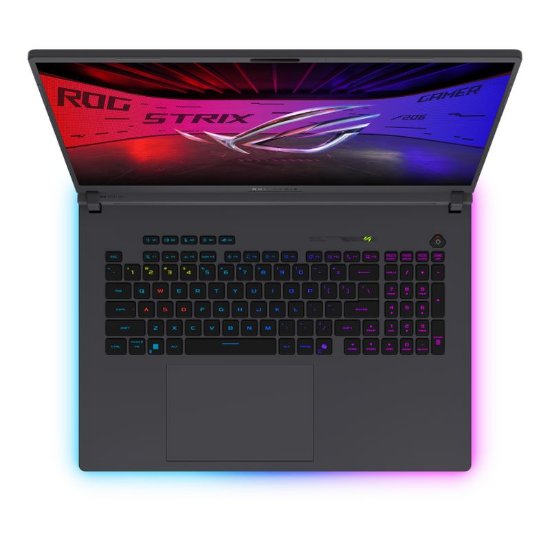 Laptop ASUS ROG Strix G815LP-S9024 / Core Ultra 9 275HX, 32GB, 2TB SSD, nVidia GeForce GN22-X6, 18" WQXGA 240Hz IPS, bez OS, sivi