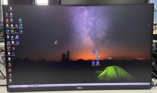 RABLJENI - Monitor 27" DELL S2722DC, QHD, IPS, 75Hz, 4ms, 350cd/m2, 1000:1, zvučnici, pivot