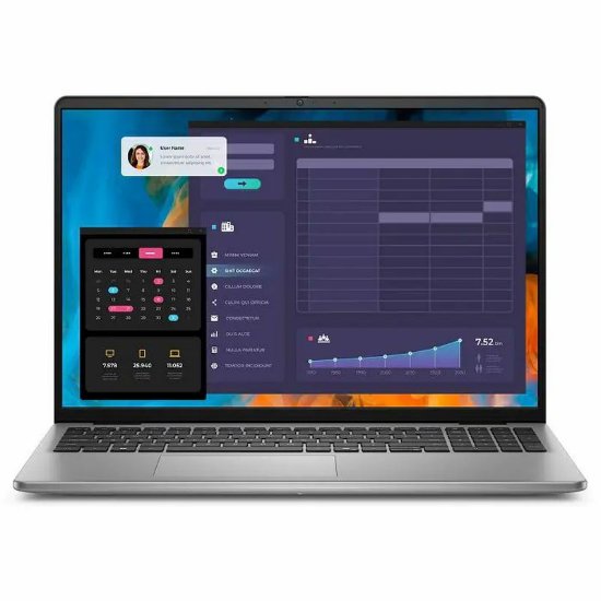 Laptop DELL Vostro 5640 / Core 7 150U, 16GB, 1TB SSD, Intel HD Graphics, 16" WUXGA VA, bez OS, sivi