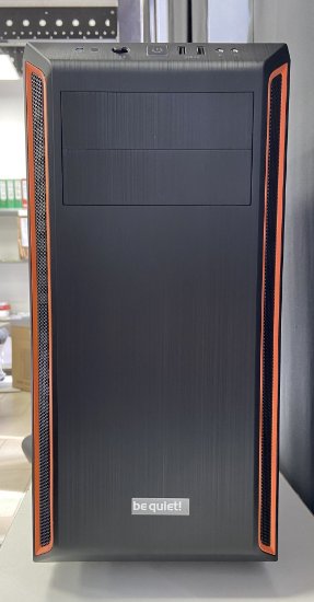 RABLJENI - Kućište BE QUIET Pure Base 600, ATX, prozor, crno-narančasto, bez napajanja