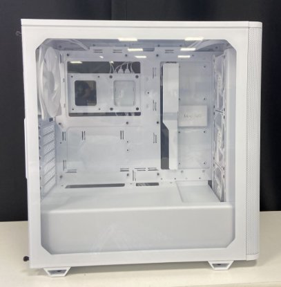 RABLJENI - Kućište BE QUIET Pure Base 501LX, ATX, prozor, bijelo, bez napajanja