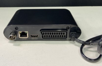 RABLJENI - TV tuner SYNERGY T-202, DVB-T2 HEVC265, SCART, LAN, HDMI, zemaljski, crni