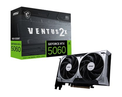 Grafička kartica MSI GeForce RTX 5060 Ventus 2X OC, 8GB GDDR7