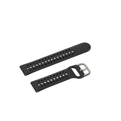 Zamjenski remen AMAZFIT za pametni sat Active 2, silikonski, crni