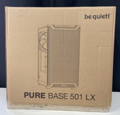 RABLJENI - Kućište BE QUIET Pure Base 501LX, ATX, prozor, bijelo, bez napajanja