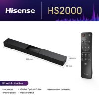 Soundbar HISENSE HS2000, 240W, BT, crni