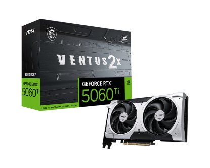 Grafička kartica MSI GeForce RTX 5060 Ti Ventus 2X OC Plus, 8GB GDDR7