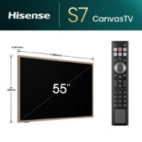 QLED TV 55" HISENSE 55S7NQ, Smart TV, UHD 4K, DVB-T2/C/S2, HDMI, Wi-Fi, USB, BT, energetski razred F