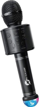 Mikrofon N-GEAR Sing Mic S20L, mikrofon i BT zvučnik + disco kugla, crni