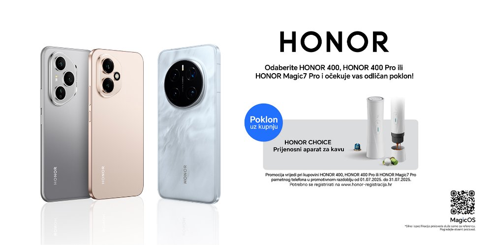 Prikažite detalje za Kupi Honor i na poklon ti stiže prijenosni aparat za kavu!