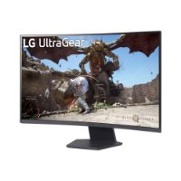 Gaming monitor 31.5" LG UltraGear 32GS60QC-B.AEU, QHD, VA, 180Hz, 1ms, 300cd/m2, FreeSync, zakrivljeni, crni