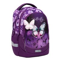 Školski ruksak BELMIL Leisure Plus Butterfly Purple
