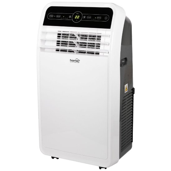 Prijenosni klima uređaj HOME ACH 12000, odvlaživač 36 l/24 h, hlađenje 3,5 kW, grijanje 3,3 kW, WiFi, bijela