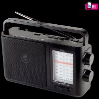 Radio prijemnik SAL RPR 7B, tranzistor, BT, 4 u1, AM-FM-SW1-SW 2 band