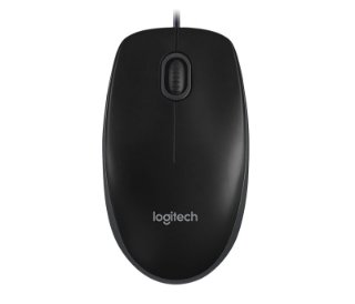 Miš LOGITECH B100, OEM, optički, crni, USB