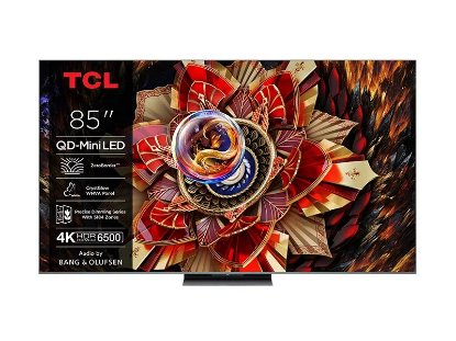 Mini-LED TV 85" TCL , Smart TV, 4K UHD, DVB-T2/C/S2, USB, LAN, Wi-Fi, BT, crni - energetski razred E