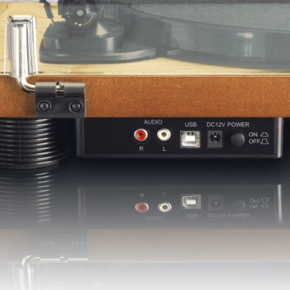 Gramofon LENCO LS-50WD, sa zvučnicima