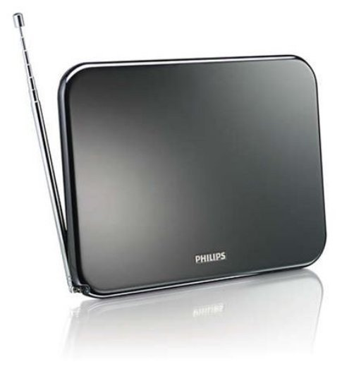 Antena PHILIPS SDV6224/12, DVB-T/T2 ready, unutarnja, crna