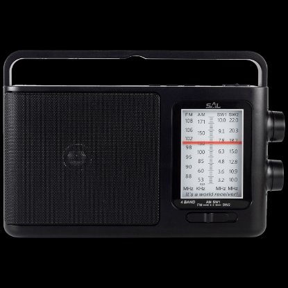 Radio prijemnik SAL RPR 7B, tranzistor, BT, 4 u1, AM-FM-SW1-SW 2 band