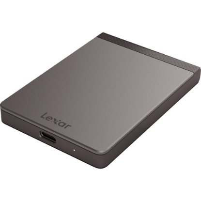 SSD vanjski 500 GB LEXAR SL200, LSL200X512G-RNNNG, USB 3.1 Type-C, crni