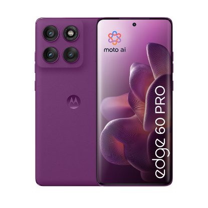 Mobitel MOTOROLA Edge 60 Pro, 6,7", 12GB, 512GB, Android 15, ljubičasti + Motorola TurboPower 125W Charger