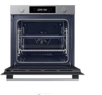 Ugradbena pećnica SAMSUNG NV7B41301AS/U3, piroliza, 76 L, SmartThings Cooking, energetski razred A+ , srebrna
