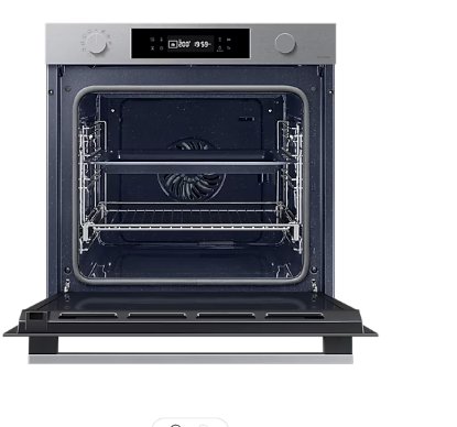Ugradbena pećnica SAMSUNG NV7B41301AS/U3, piroliza, 76 L, SmartThings Cooking, energetski razred A+ , srebrna