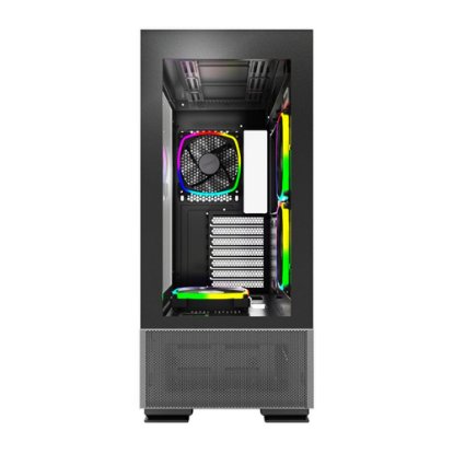 Kućište MONTECH Sky Two, prozor, RGB, ATX, crno
