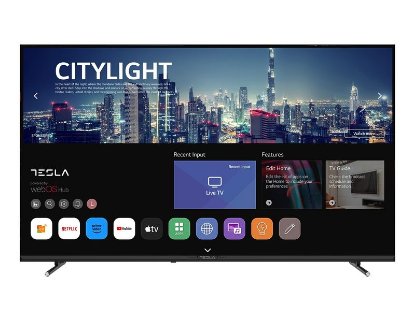 LED TV 55" TESLA 55E645BUW, WebOS, 4K UHD, DVB-T2/C/S2, HDMI, Wi-Fi, USB, BT, energetski razred E