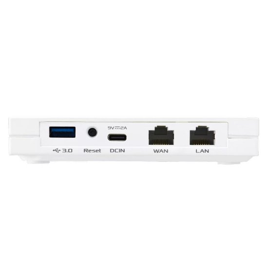 Mobilni router ASUS RT-AX57 Go, 5G/4G LTE tethering, WiFI 6, 1x 10/100/1000 LAN + WAN, USB-C, bijeli