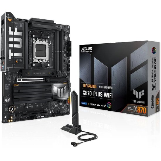Matična ploča ASUS TUF Gaming X870-PLUS WiFi, AMD X870, DDR5, WiFi, ATX, s. AM5