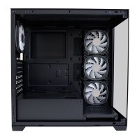 Kućište LC POWER Gaming 715B Seamless X, MIDI, ATX, window, crno, bez napajanja