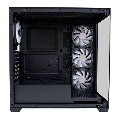 Kućište LC POWER Gaming 715B Seamless X, MIDI, ATX, window, crno, bez napajanja