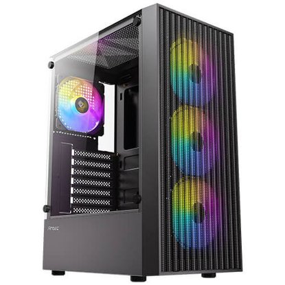 Kućište ANTEC AX27 RGB Elite, MIDI, ATX, window, crno, bez napajanja