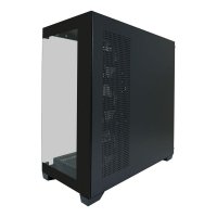 Kućište LC POWER Gaming 715B Seamless X, MIDI, ATX, window, crno, bez napajanja