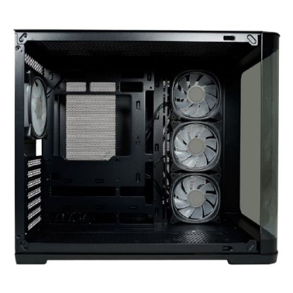 Kućište LC POWER 8001B Pro-Storm Dark, MIDI, ATX, bez napajanja, crno