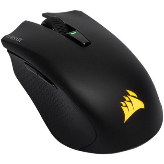 Miš CORSAIR Harpoon RGB, optički, 10000 dpi, bežični, crni, USB