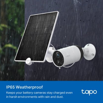 Solarni panel TP-LINK Tapo A200, za Tapo baterijske kamere, 4.5W, IP65, 4m kabel