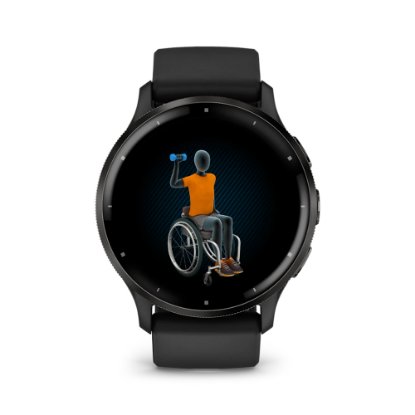 Pametni sat GARMIN Venu 3, GPS, multisport, crni