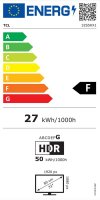 QLED TV 32" TCL 32S5K, DVB-T2/C/S2, FHD, Android TV, WiFi, energetski razred F