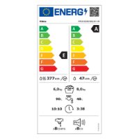 Perilica/sušilica rublja MIDEA MF200D80WB/W-HR, 8/6 kg, 1400 o/min, energetski razred A, bijela
