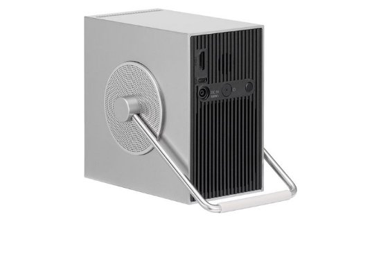 Projektor LG CineBeam Q HU710PB, laser, 4K, 500 ANSI, BT, HDMI, USB-C, sivi