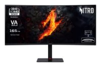 Monitor 34" ACER Nitro XV345CURVBMIPHUZX UM.CX5EE.V05, UWQHD, VA, 165Hz, 1ms, 300cd/m2, FreeSync, zakrivljeni, crni