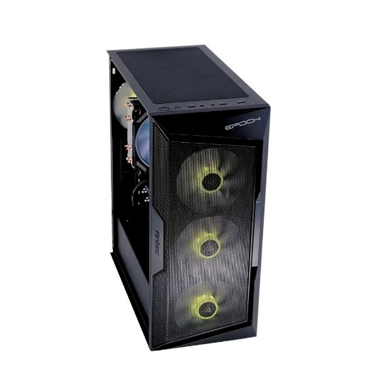 Računalo EPOCH Gaming PC Antares / Core i5 14400F, 16GB DDR5, 1TB SSD NVMe, nVidia GeForce RTX 4060 Ti 16GB, WiFi, Windows 11, crno