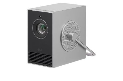 Projektor LG CineBeam Q HU710PB, laser, 4K, 500 ANSI, BT, HDMI, USB-C, sivi