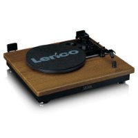 Gramofon LENCO LS-100WD, sa zvučnicima, BT, drveni