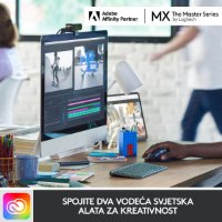 Tipkovnica LOGITECH MX Keys mini, bežična, BT, srebrna
