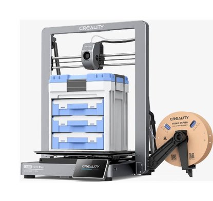 3D Printer CREALITY Ender 3 V3 Plus, 300x300x330 mm, 600mm/h
